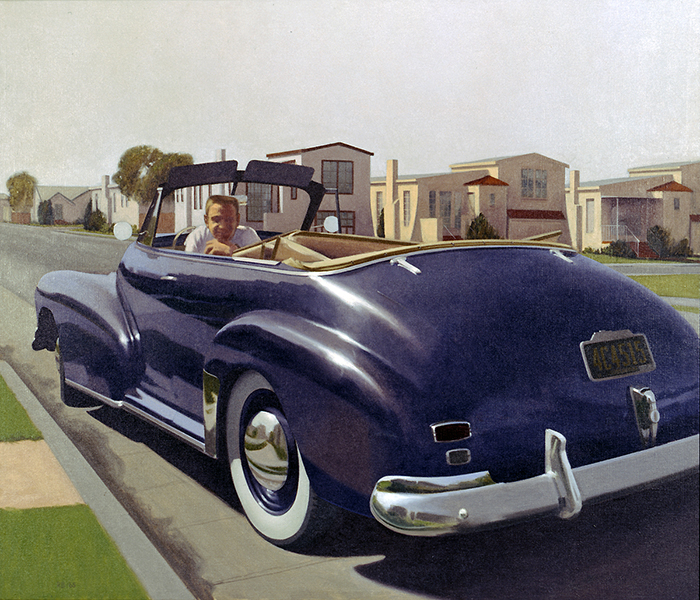 Oleo sobre tela - Robert Bechtle - Colecção Berardo Oleo sobre tela - Robert Bechtle - Colecção Berardo