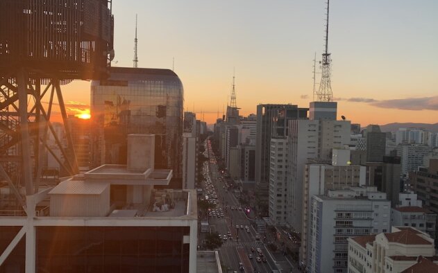 Avenida Paulista, São Paulo, Brasil. Foto DI