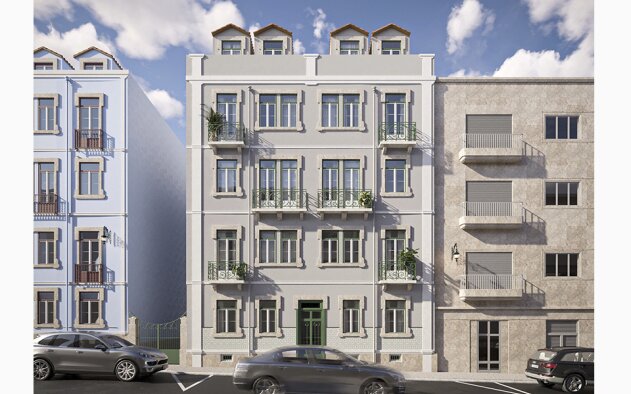 Edifício de época dá lugar a empreendimento residencial em Lisboa