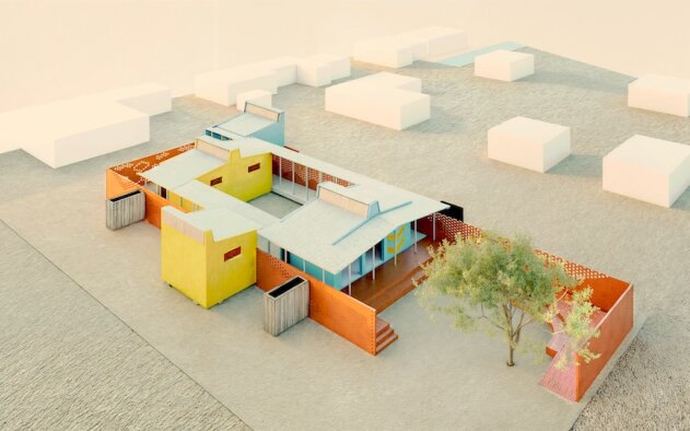 Kodidoddi Community Center de Tiago do Vale Arquitectos