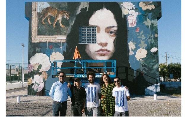 Arte Urbana em Palmela: espaços públicos de Quinta do Anjo ganham novos murais