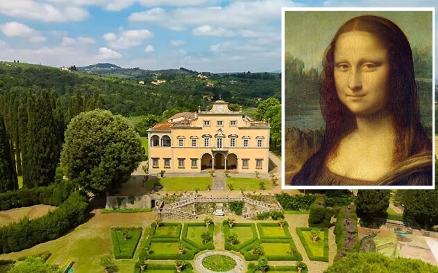 A villa onde viveu Mona Lisa está à venda