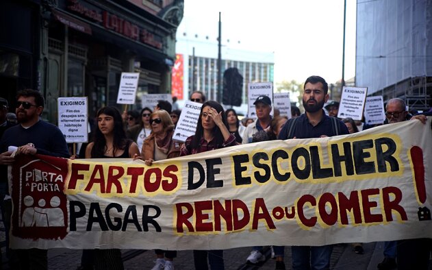 Milhares de pessoas protestaram no país pelo direito à habitação