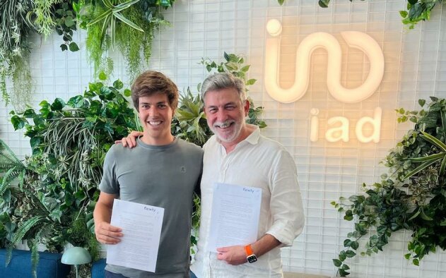 Diogo Cunha, CEO Flexty e Alfredo Valente, CEO iad Portugal