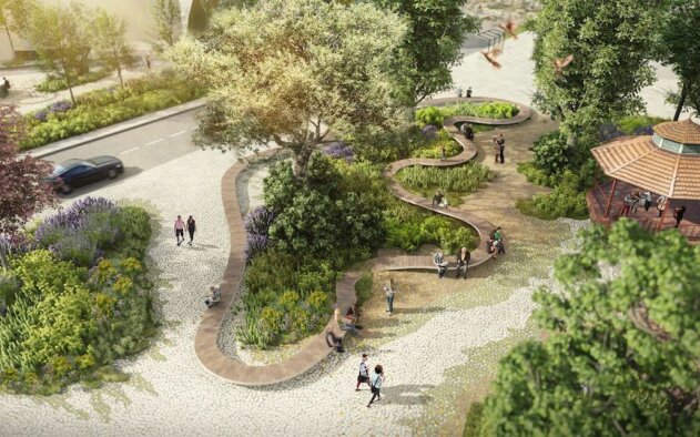 Praça da República de Sacavém