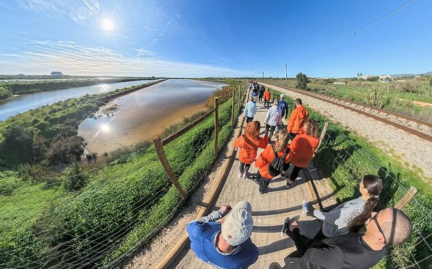 Troço da Ecovia do Litoral entre Faro e Olhão a concurso