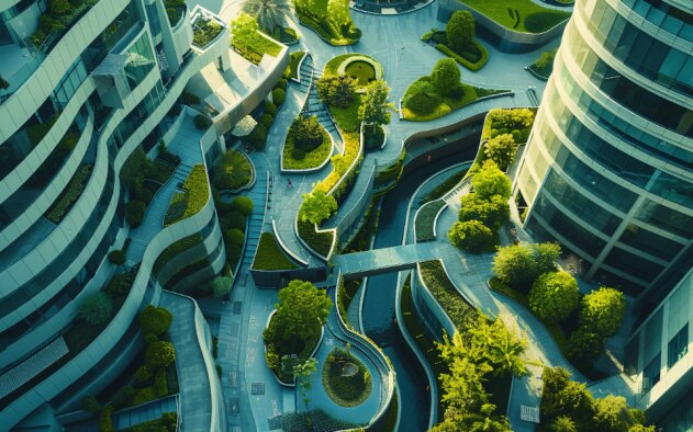 edifícios sustentáveis - Freepik