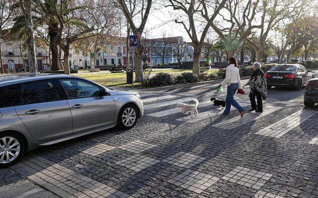 Setúbal reabilita 50 passadeiras no Centro Histórico
