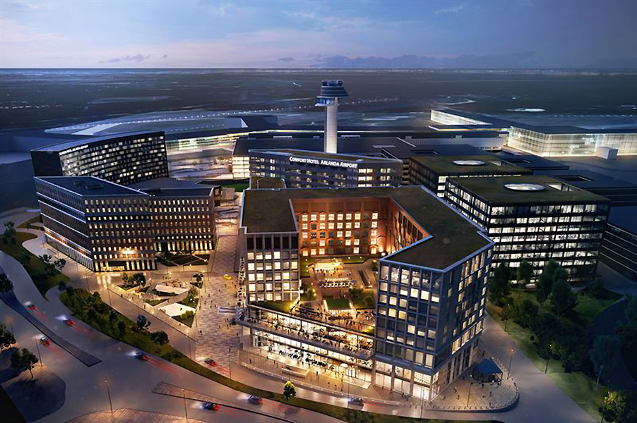 00 - Aeroporto Arlanda de Estocolmo - Novo Hotel.jpg