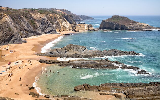 Obras da 2.ª fase da requalificação de Zambujeira do Mar prosseguem