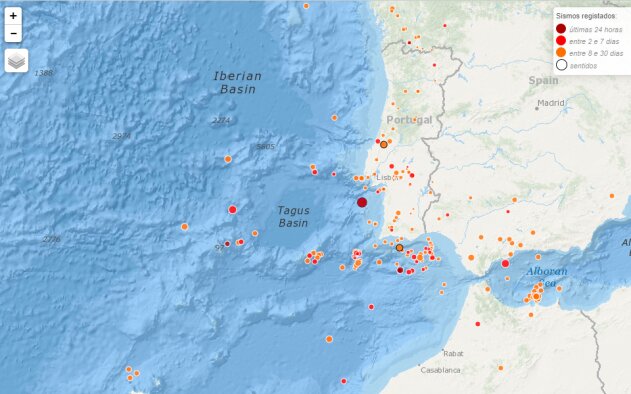 Sismo moderado a Oeste de Sines acordou Portugal e foi sentido em Espanha e Marrocos