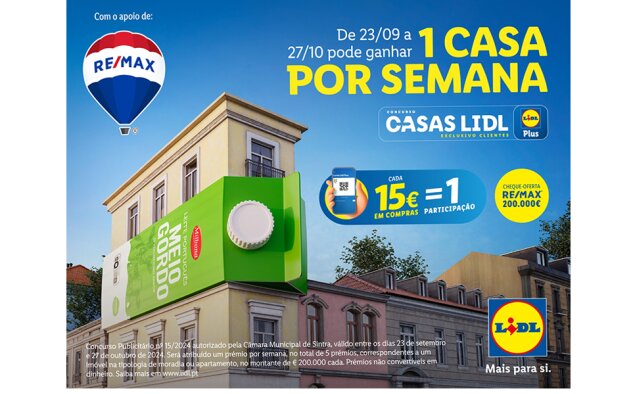 LIDL e RE/MAX PORTUGAL ajudam 5 clientes a comprar casa